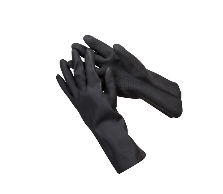 Перчатки технические КЩС тип 1. Размеры: 1, 2, 3. Цвет: черный
