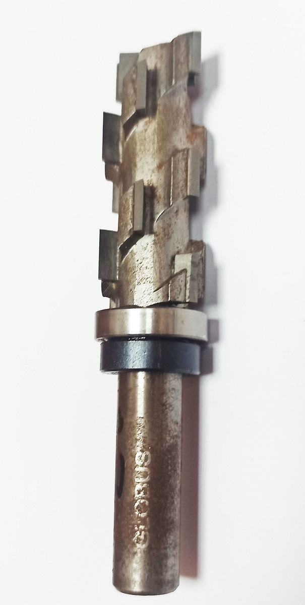 Фреза кромочная прямая Globus с верхним подшипником D21 H50 (1021-Z6)