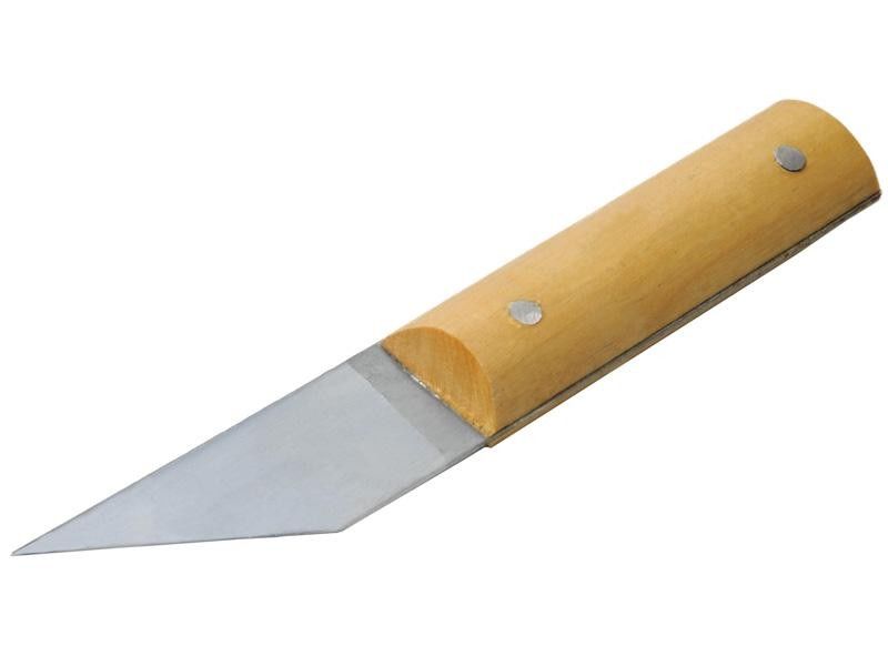 Нож сапожный с деревянной ручкой РБ