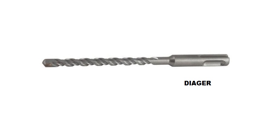 Сверло по бетону Diager Sds Plus S4 d. 6 х 160 мм