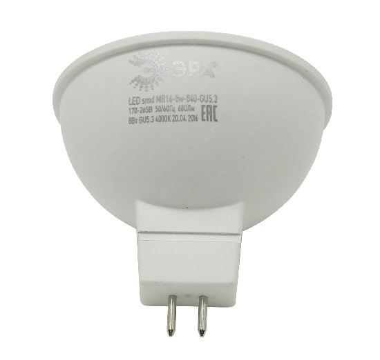 Светодиодная лампа Smartbuy Led GU5,3-07W-30K-N