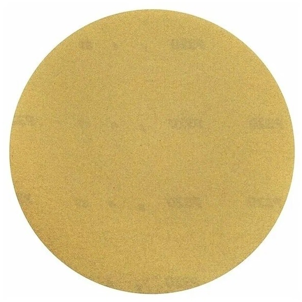 Круг на липучке d. 125 мм желтый Р 180 (50шт)