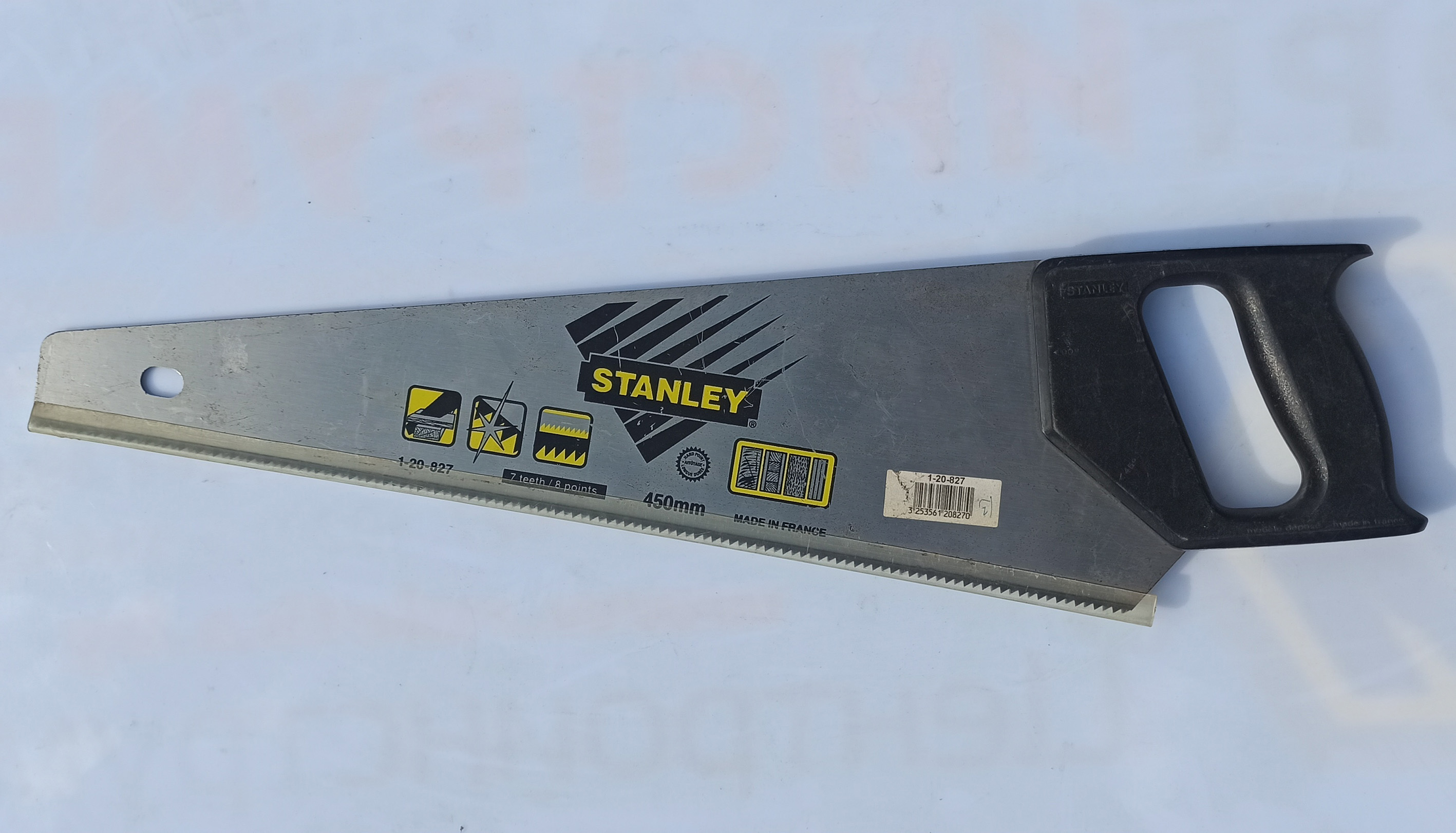Ножовка по дереву Stanley 400 мм 1-20-827