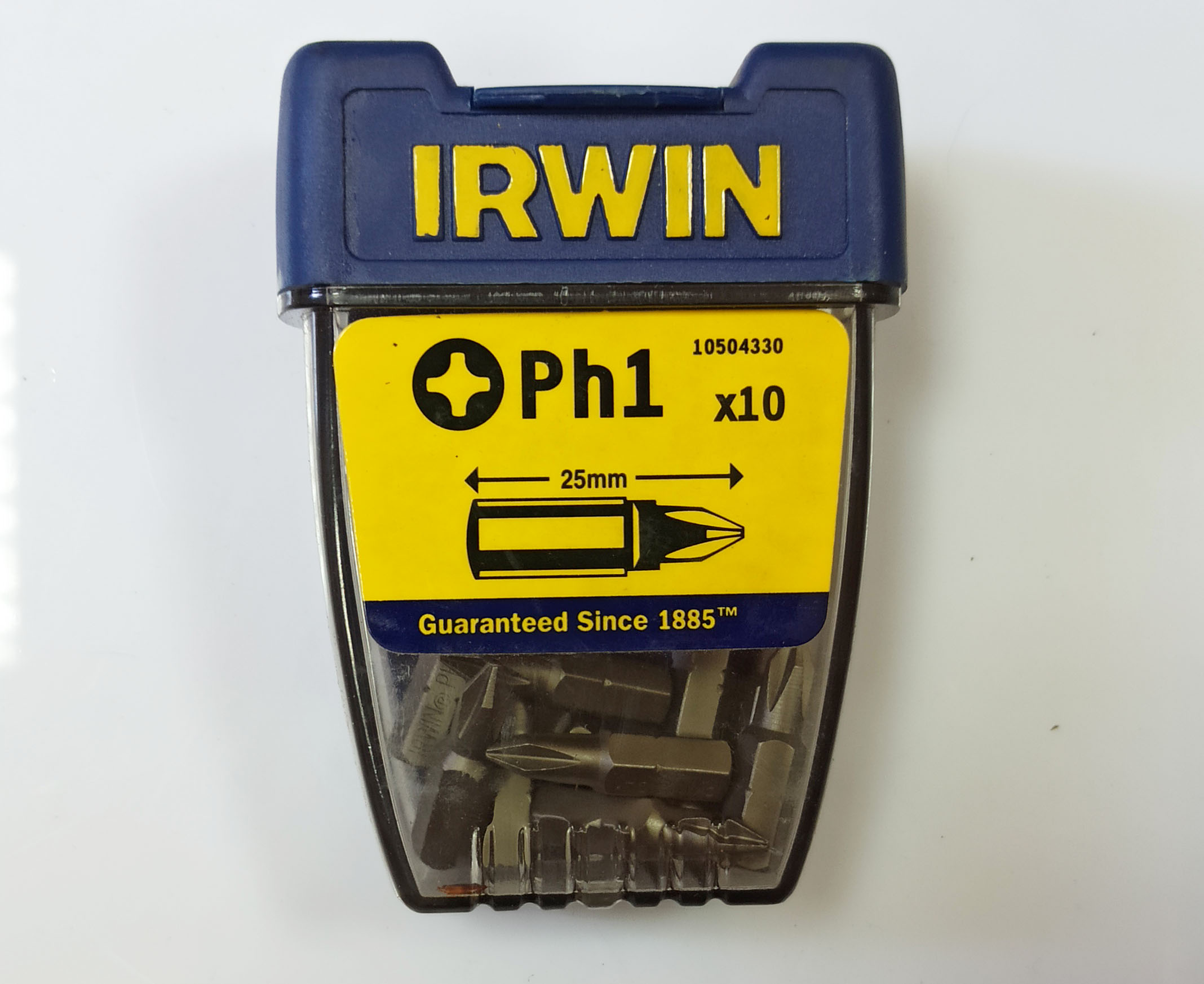 Бита Irwin PH1 х 25 мм (10 шт. в упаковке)
