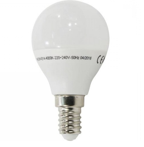 Светодиодная лампа Smartbuy Led P45-9,5W-40K-E14