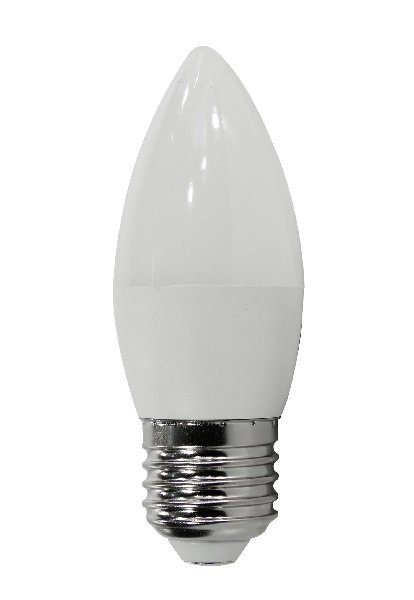 Светодиодная лампа Smartbuy Led C37-9,5W-40K-E27 (свеча)