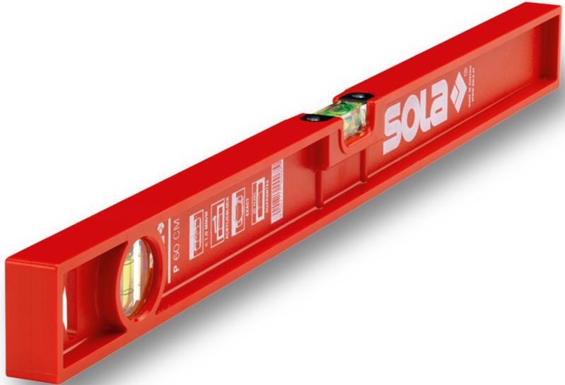 Уровень измерительный Sola красный пластик 800 мм