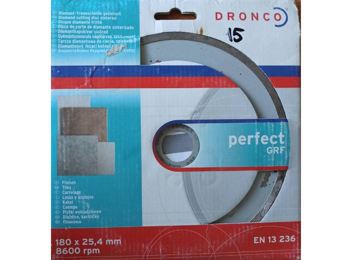 Диск бесконечный Dronco Perfect GRF d. 180 х 22 мм (Германия)