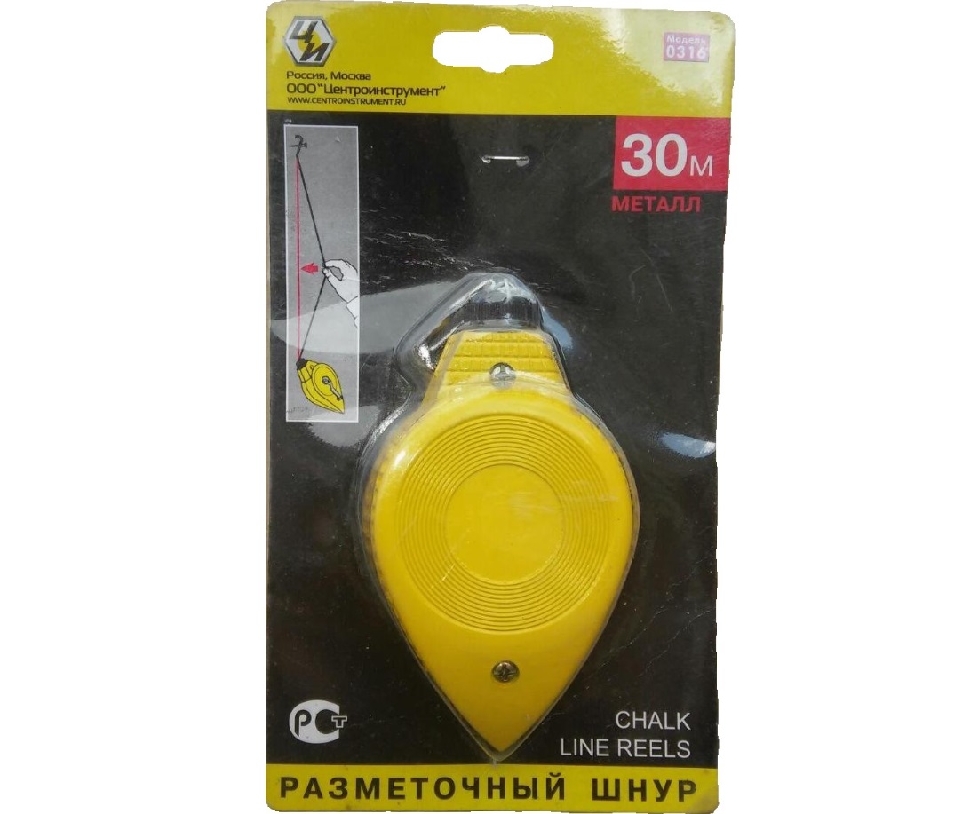 Разметочный шнур ЦИ металл 30 м