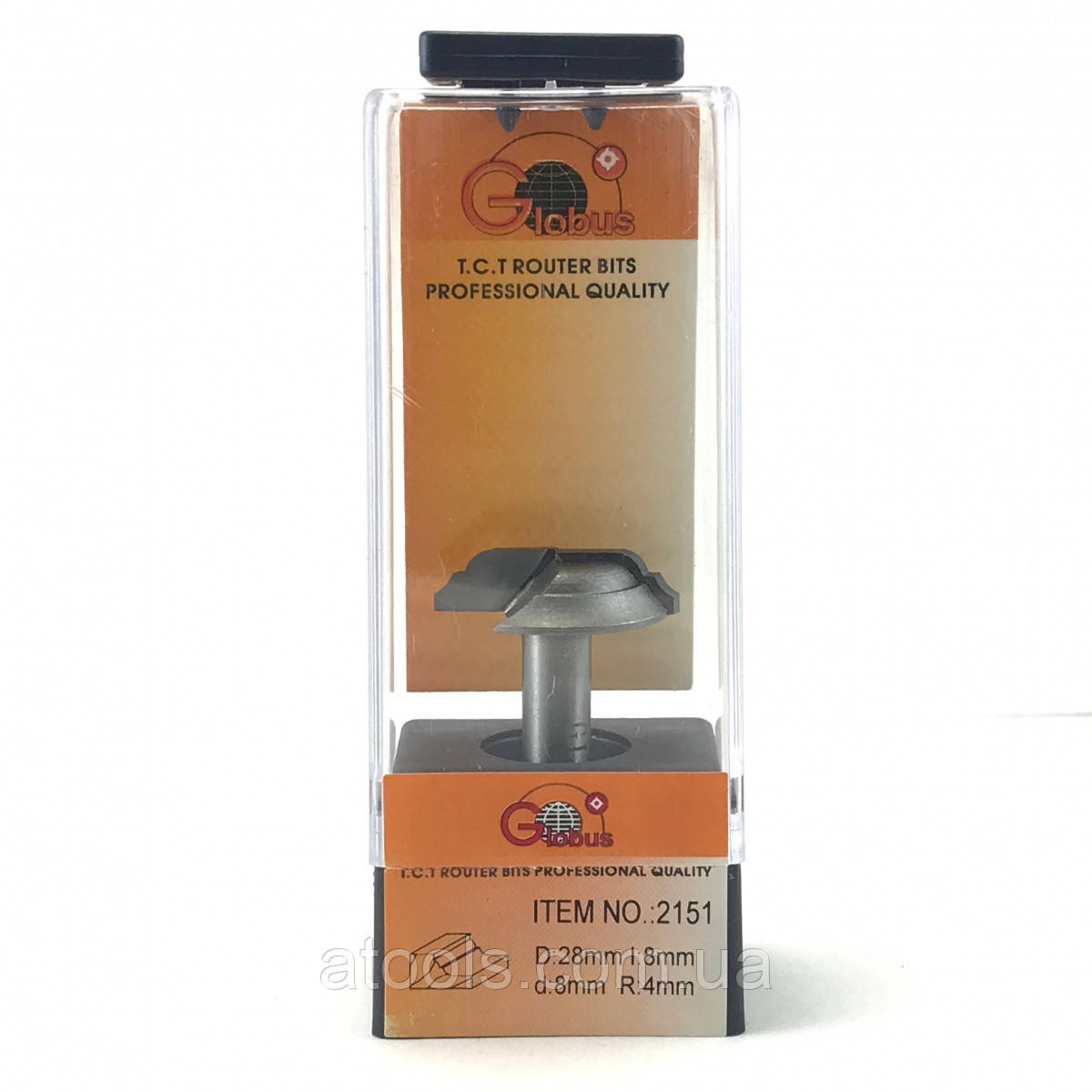 Фреза пазовая фасонная Globus D28 H8 (2151)