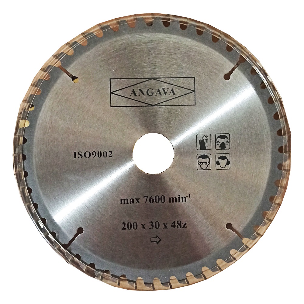 Диск пильный по дереву Angava 200 х 48z х 30 мм (Latvia)